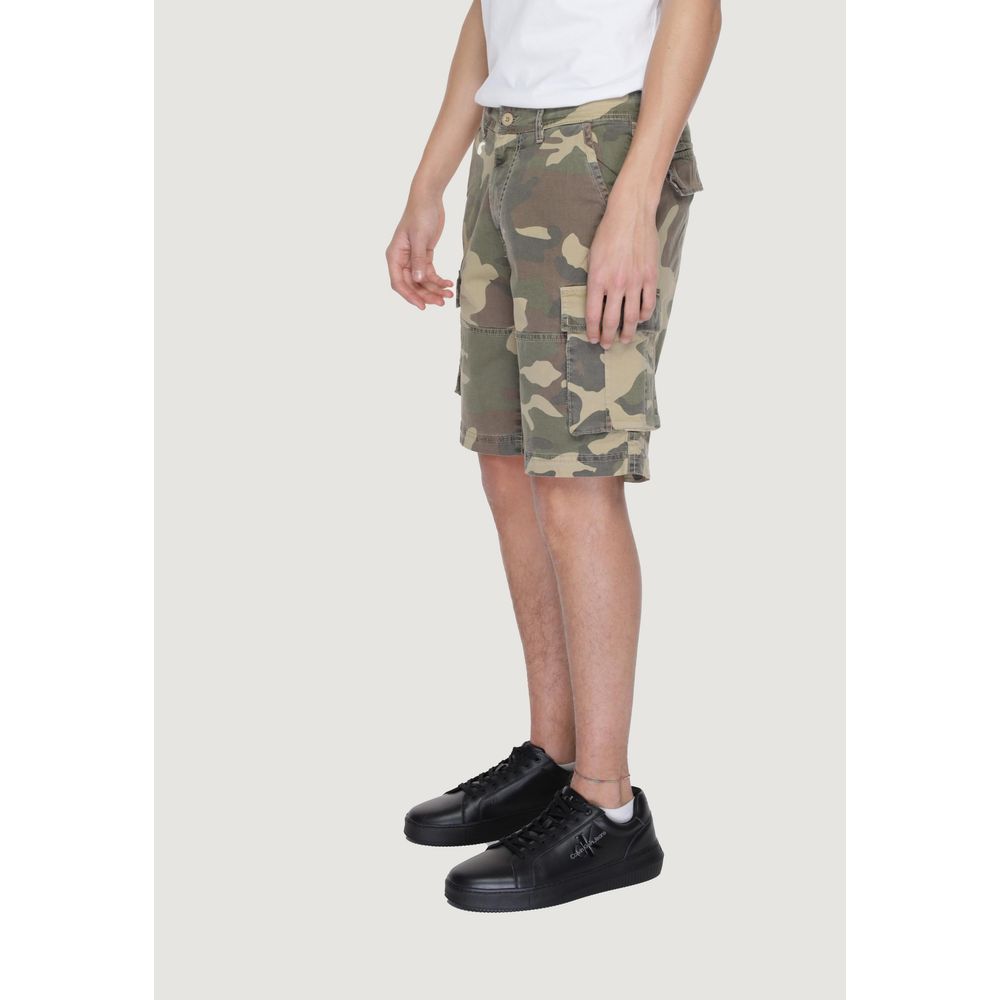 U.S. POLO ASSN. Beige Cotton Bermuda