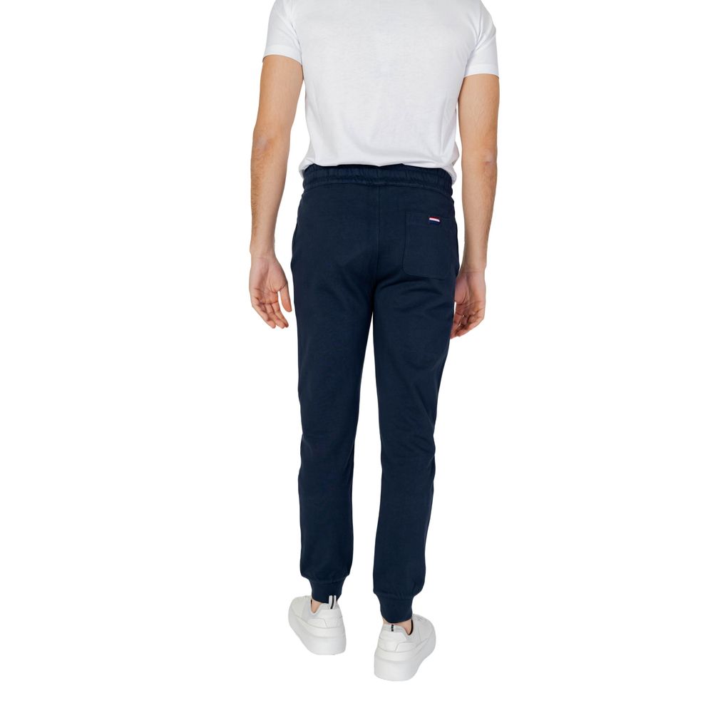 U.S. POLO ASSN. Blue Cotton Joggers Workout Pant