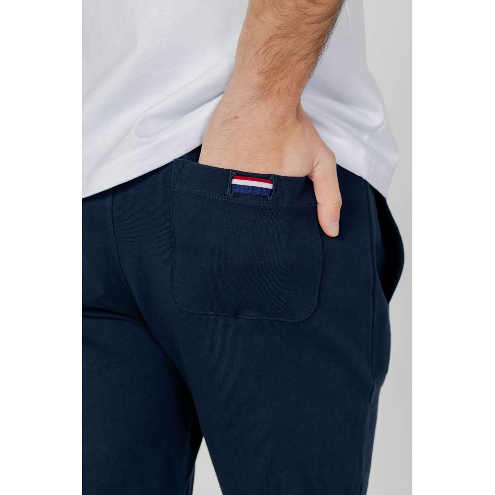 U.S. POLO ASSN. Blue Cotton Joggers Workout Pant