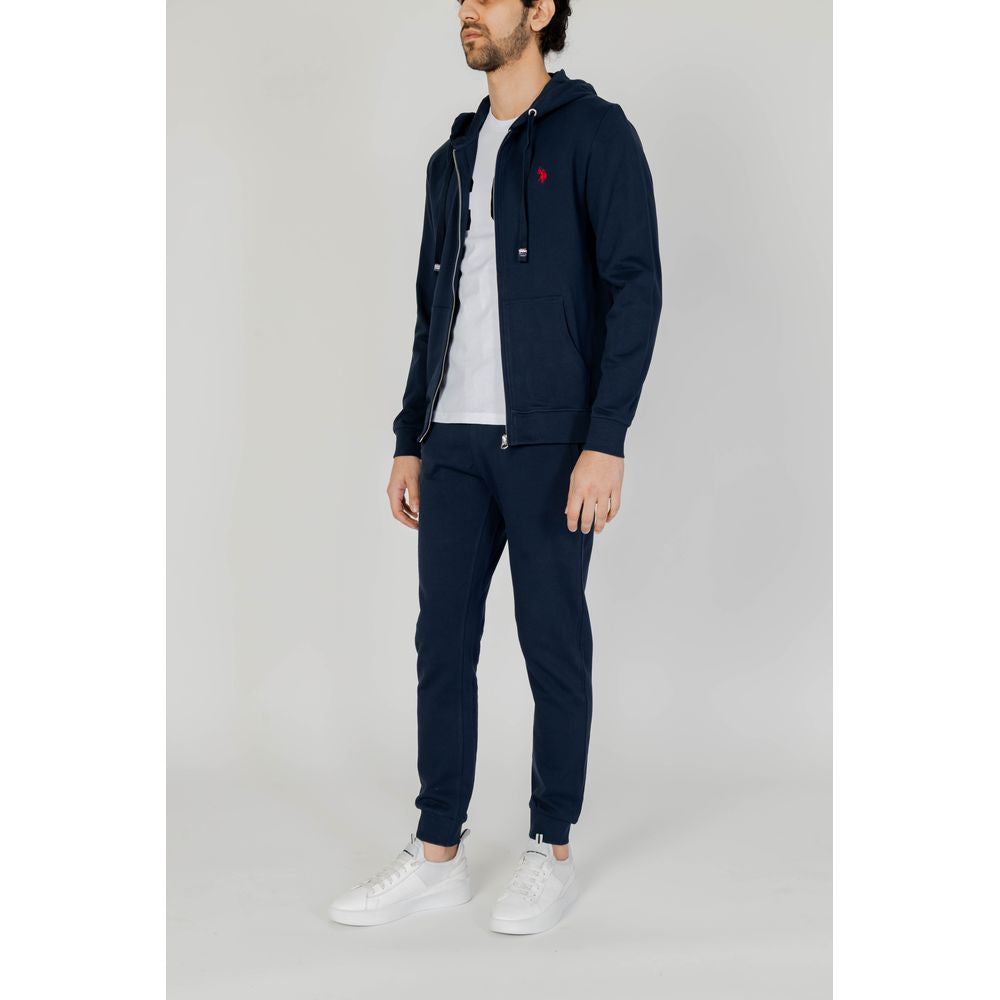U.S. POLO ASSN. Blue Cotton Joggers Workout Pant