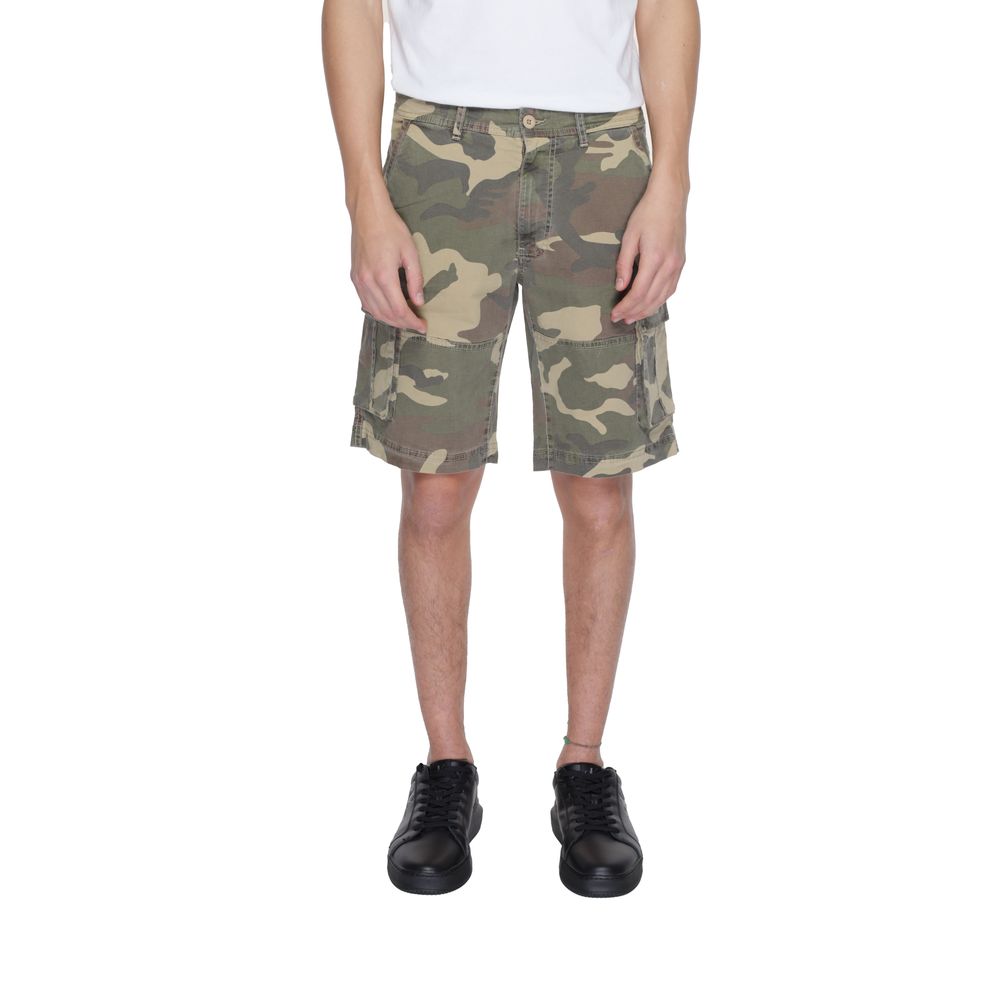 U.S. POLO ASSN. Beige Cotton Bermuda