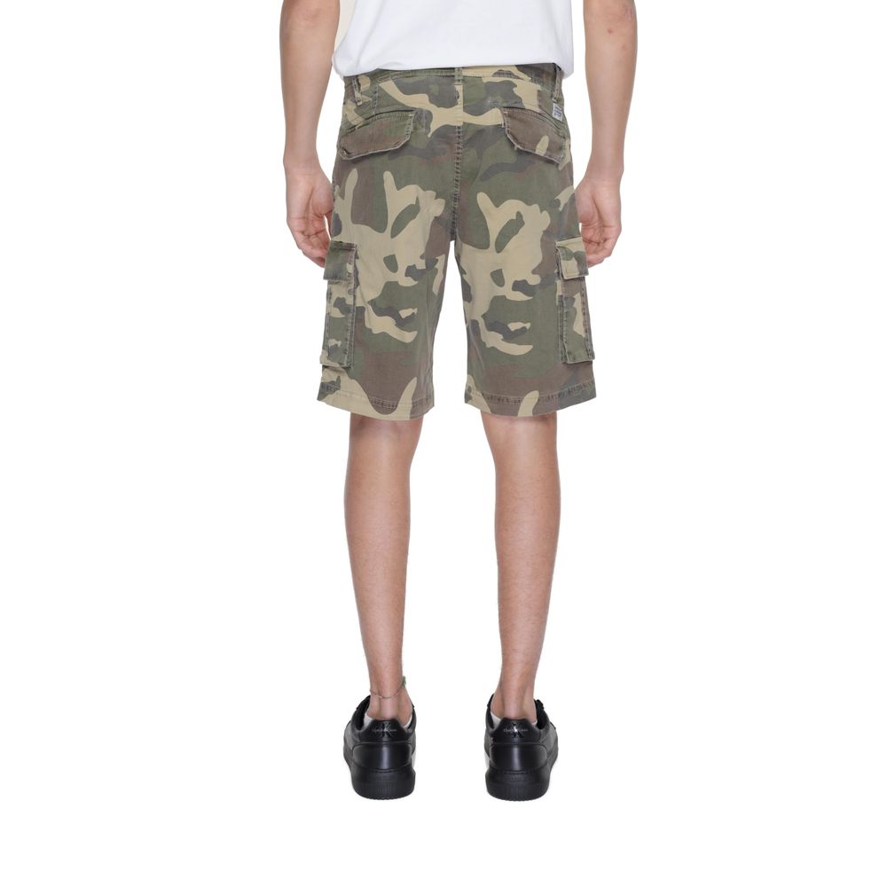 U.S. POLO ASSN. Beige Cotton Bermuda