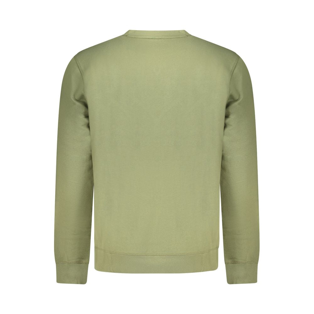 Hugo Boss Green Cotton Sweater