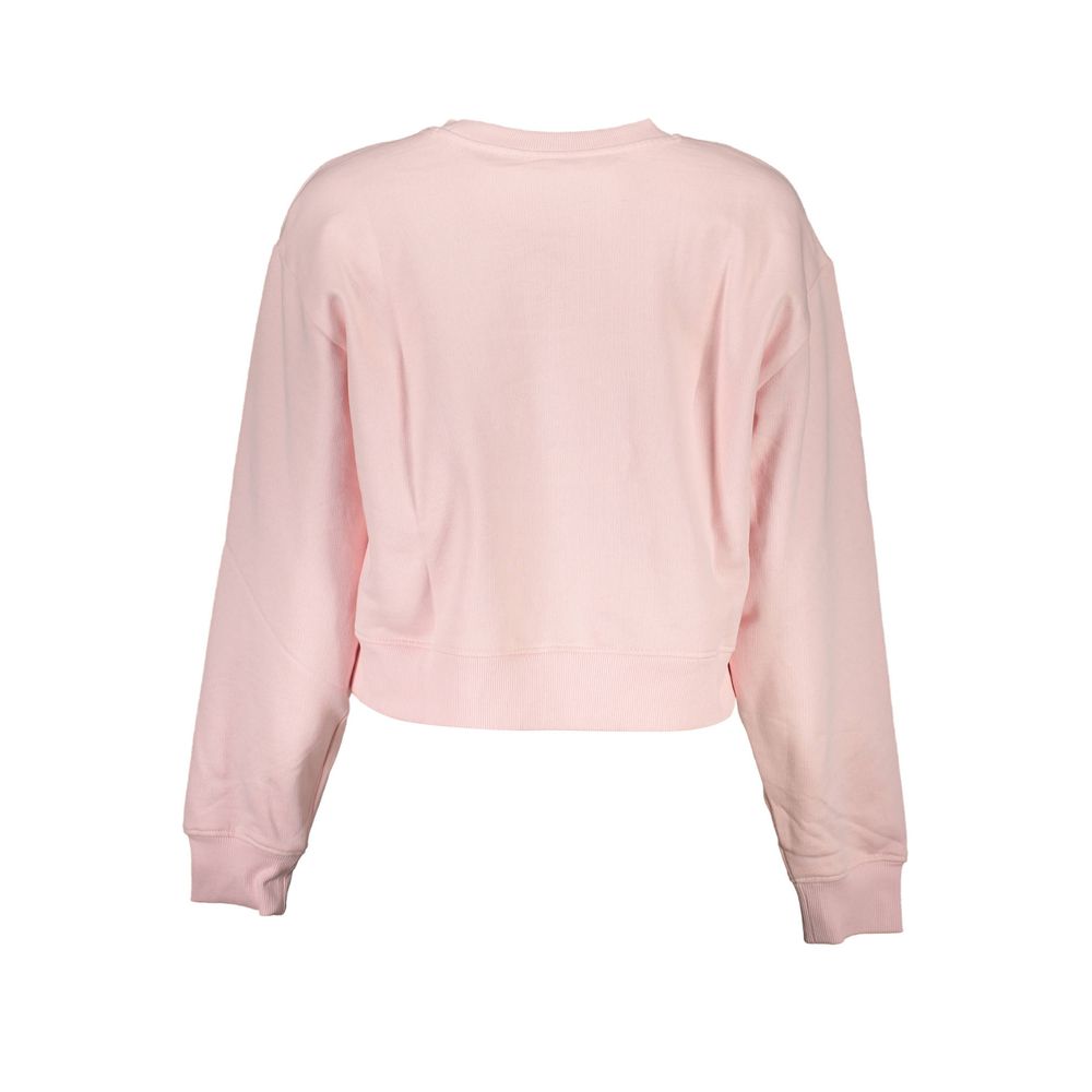 Guess Jeans Pink Cotton Sweater