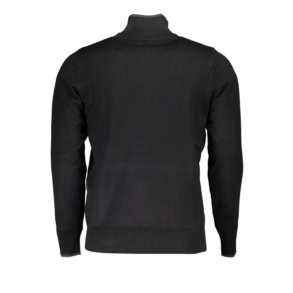 U.S. Grand Polo Black Nylon Sweater