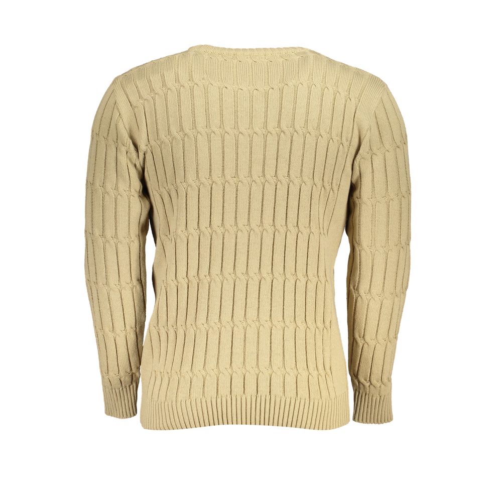 U.S. Grand Polo Beige Fabric Sweater