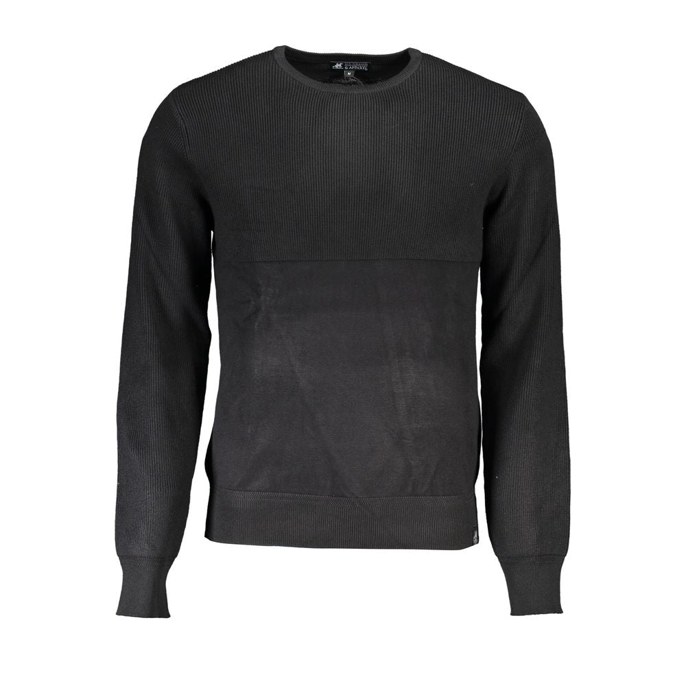 U.S. Grand Polo Black Nylon Sweater