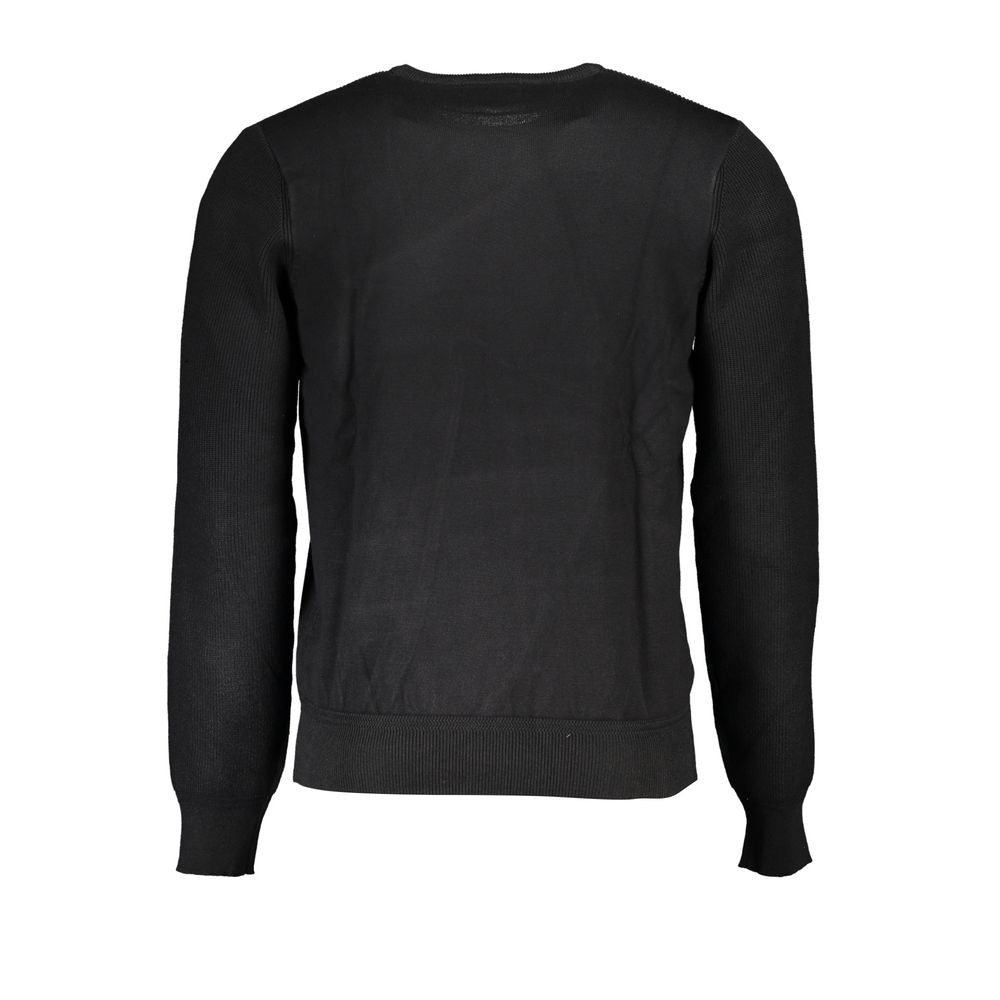 U.S. Grand Polo Black Nylon Sweater