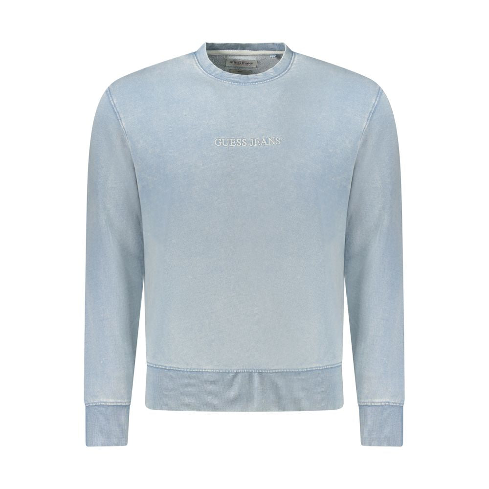 Guess Jeans Blue Cotton Sweater